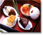 祇園でカフェ 祇をんかにかくに お菓子MENU